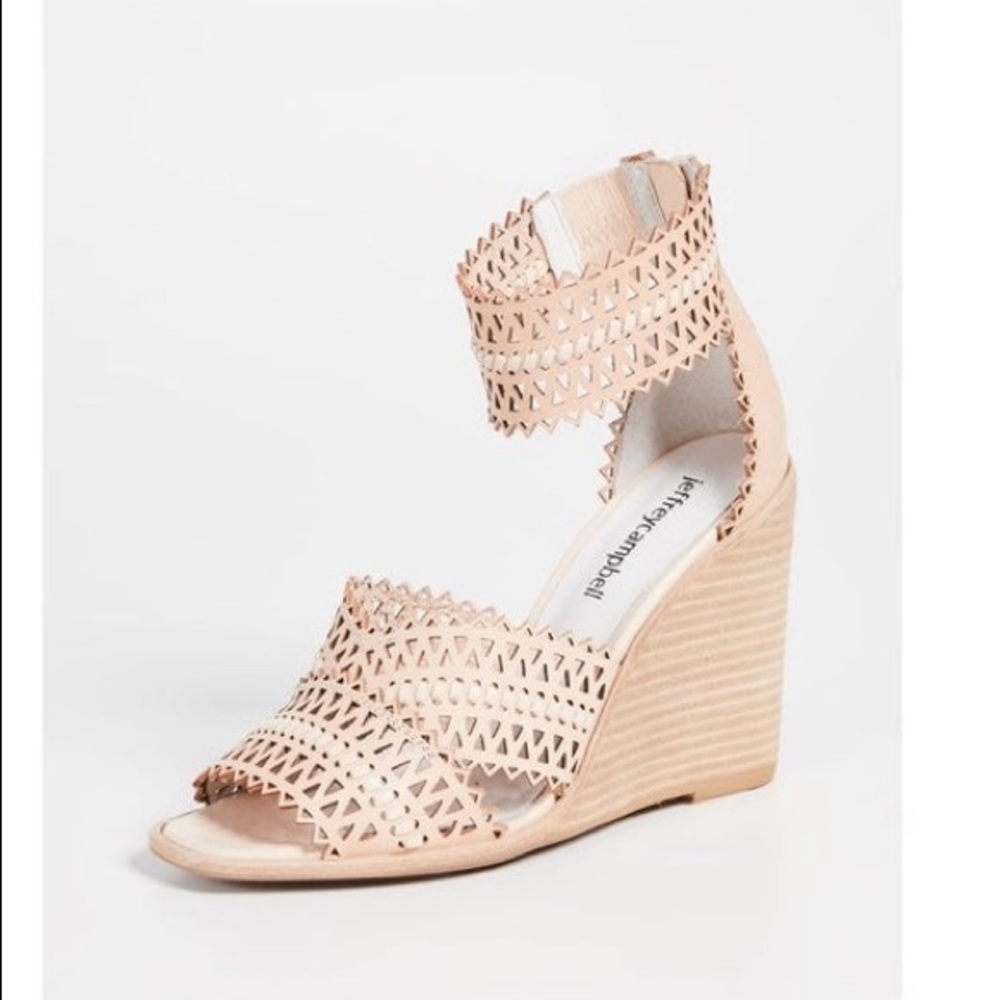 Jeffrey Campbell Besante Nude Wedges